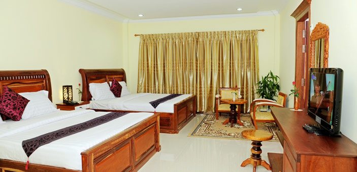 VY CHHE Hotel Twin Room
